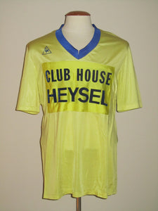 Racing Jet de Bruxelles 1980-88 Home shirt MATCH ISSUE/WORN #9
