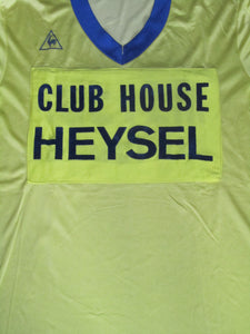 Racing Jet de Bruxelles 1980-88 Home shirt MATCH ISSUE/WORN #9