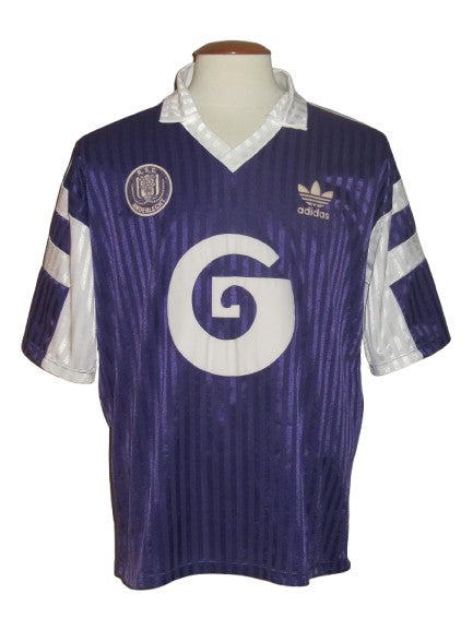 RSC Anderlecht 1989-92 Home shirt L #9