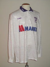 Load image into Gallery viewer, KRC Harelbeke 1997-98 Away shirt MATCH ISSUE/WORN #27 Hans Visser *signed*