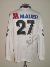 Load image into Gallery viewer, KRC Harelbeke 1997-98 Away shirt MATCH ISSUE/WORN #27 Hans Visser *signed*