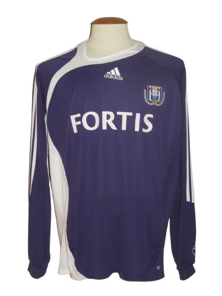 RSC Anderlecht 2006-07 Home shirt L/S XL #7