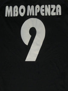 RSC Anderlecht 2005-06 Away shirt MATCH ISSUE/WORN Champions League #9 Mbo Mpenza