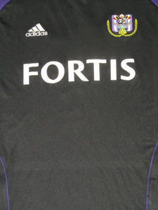 RSC Anderlecht 2005-06 Away shirt MATCH ISSUE/WORN Champions League #9 Mbo Mpenza