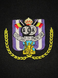 RSC Anderlecht 2005-06 Away shirt MATCH ISSUE/WORN Champions League #9 Mbo Mpenza