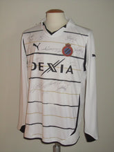 Load image into Gallery viewer, Club Brugge 2010-11 Away shirt L/S L #4 Carl Hoefkens *signed*