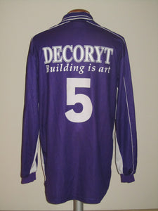 K. Maasland Maasmechelen 2000-01 Home shirt MATCH ISSUE/WORN #5
