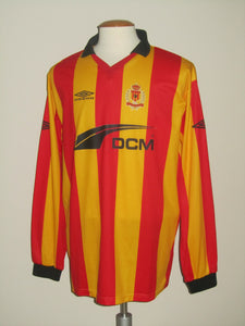 KV Mechelen 2004-05 Home shirt YOUTH PLAYER ISSUE #17