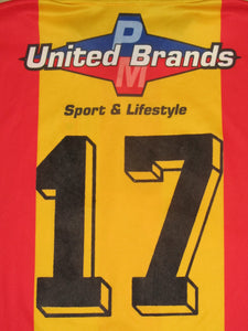 KV Mechelen 2004-05 Home shirt YOUTH PLAYER ISSUE #17