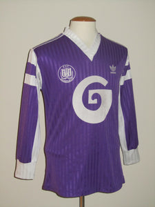 RSC Anderlecht 1989-92 Home shirt M