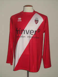 Royal Excel Mouscron 2007-08 Home shirt L #8 Matthieu Assou-Ekotto *mint*