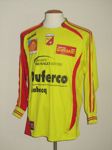AFC Tubize 2008-09 Home shirt MATCH ISSUE/WORN #9 Valeri Sorokin