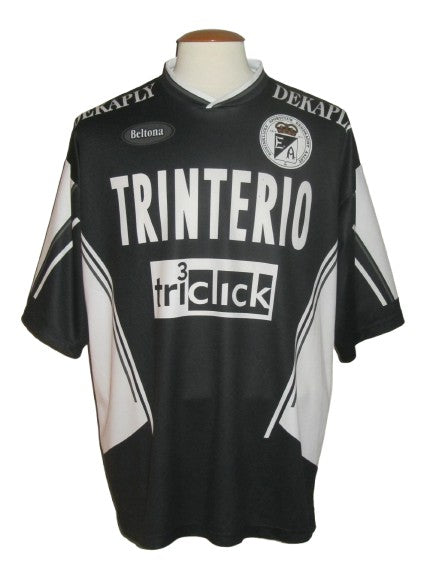 Eendracht Aalst 2001-02 Away shirt MATCH ISSUE/WORN #14