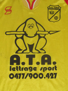 AFC Tubize 1994-2000 Home shirt MATCH ISSUE/WORN #6