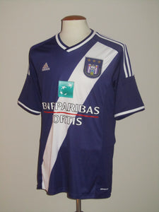 RSC Anderlecht 2014-15 Home shirt L #31 Youri Tielemans *mint*