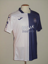 Load image into Gallery viewer, RSC Anderlecht 2023-24 Home shirt L #12 Kasper Dolberg *mint*