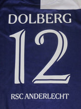 Load image into Gallery viewer, RSC Anderlecht 2023-24 Home shirt L #12 Kasper Dolberg *mint*