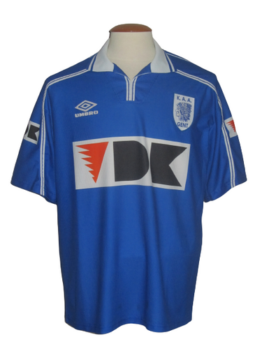 KAA Gent 1999-00 Home shirt XL