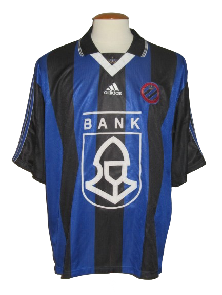 Club Brugge 1998-99 Home shirt XXL #9 Khalilou Fadiga