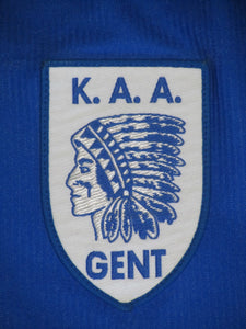 KAA Gent 1999-00 Home shirt L/S MATCH ISSUE/WORN #2 Eric Joly