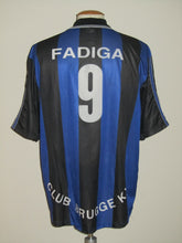 Load image into Gallery viewer, Club Brugge 1998-99 Home shirt XXL #9 Khalilou Fadiga