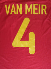 Load image into Gallery viewer, Rode Duivels 2000-02 Home shirt XL #4 Eric Van Meir *signed*