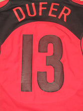 Load image into Gallery viewer, Rode Duivels 2004-06 Home shirt XL #13 Grégory Dufer