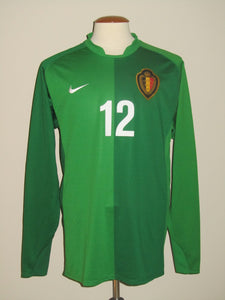 Rode Duivels 2006-08 Keeper shirt L #12 Logan Bailly