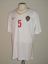 Load image into Gallery viewer, Rode Duivels 2008-10 Qualifiers Away shirt PLAYER ISSUE #5