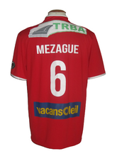Load image into Gallery viewer, Royal Excel Mouscron Peruwelz 2014-15 Home shirt MATCH ISSUE/WORN #6 Teddy Mezague *signed*