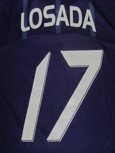 RSC Anderlecht 2008-09 Home shirt L #17 Hernan Losada *mint*