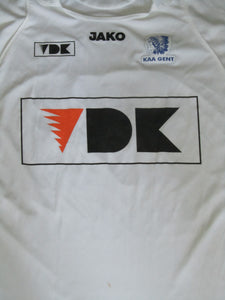 KAA Gent 2007-08 Away shirt MATCH ISSUE/WORN #99 Khalilou Fadiga