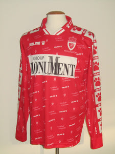 Royal Excel Mouscron 1996-97 Home shirt XXL #11 *signed*