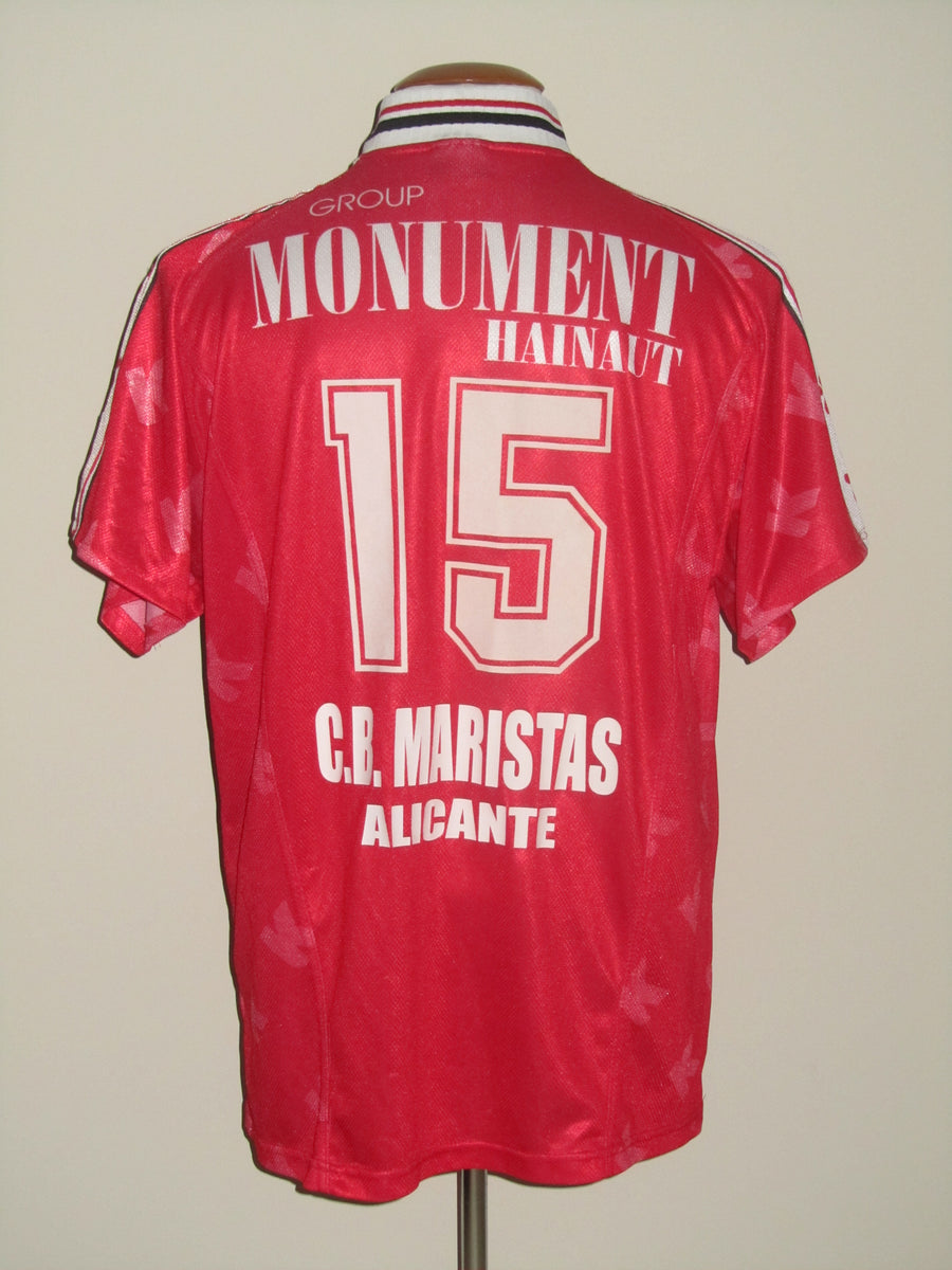 Maillot Vintage Royal Excel Mouscron 2016-2017 – Patrick – Taille L (Neuf Avec étiquettes)