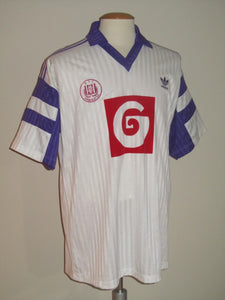 RSC Anderlecht 1990-91 Away shirt MATCH ISSUE UEFA Cup #16 Pär Zetterberg vs FC Petrolul