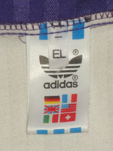 RSC Anderlecht 1990-91 Away shirt MATCH ISSUE UEFA Cup #16 Pär Zetterberg vs FC Petrolul