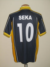 Load image into Gallery viewer, KSK Beveren 2004-05 Away shirt MATCH ISSUE/WORN UEFA Cup #10 Roméo Seka Affessi