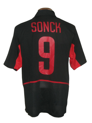 Rode Duivels 2002-04 Away shirt L #9 Wesley Sonck