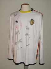 Load image into Gallery viewer, Rode Duivels 2010-11 Away shirt Euro Qualifiers XL *signed*
