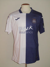 Load image into Gallery viewer, RSC Anderlecht 2023-24 Home shirt L #56 Zeno Debast *new with tags*