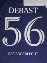 Load image into Gallery viewer, RSC Anderlecht 2023-24 Home shirt L #56 Zeno Debast *new with tags*