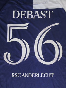 RSC Anderlecht 2023-24 Home shirt L #56 Zeno Debast *new with tags*