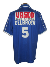 Load image into Gallery viewer, KRC Genk 1999-01 Home shirt XXL #5 Wilfried Delbroek