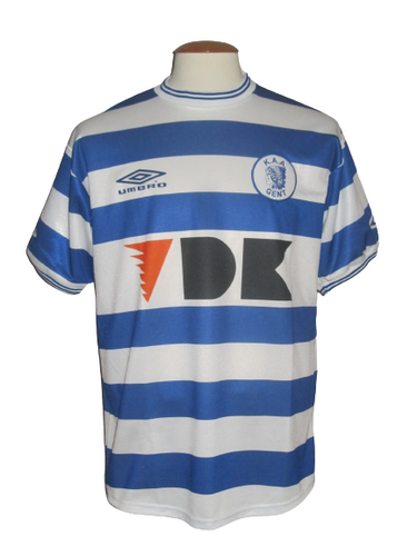 KAA Gent 2001-02 Home shirt L