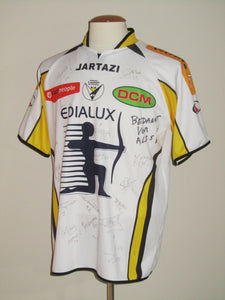 KSC Lokeren 2007-08 Home shirt MATCH ISSUE/WORN #3 João Carlos *signed*