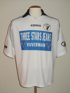 KSC Lokeren 2002-03 Home shirt MATCH ISSUE/WORN #22 Lezou Doba