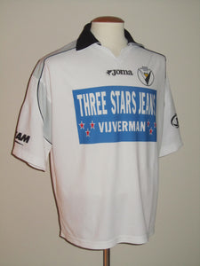 KSC Lokeren 2002-03 Home shirt MATCH ISSUE/WORN #22 Lezou Doba