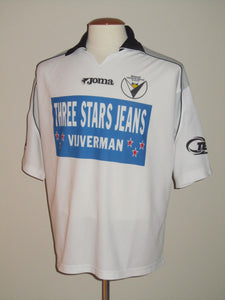 KSC Lokeren 2002-03 Home shirt MATCH ISSUE/WORN #22 Lezou Doba