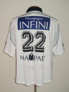 KSC Lokeren 2002-03 Home shirt MATCH ISSUE/WORN #22 Lezou Doba