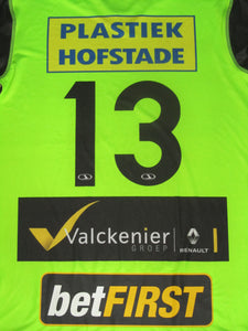 Eendracht Aalst 2016-17 Away shirt MATCH ISSUE/WORN #13 Jelle Geenens
